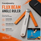 Canaljewelry™ Flux Beam Folding Shot Angle Ruler