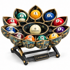 Canaljewelry™ Mosaic Billiard Ball Cradle