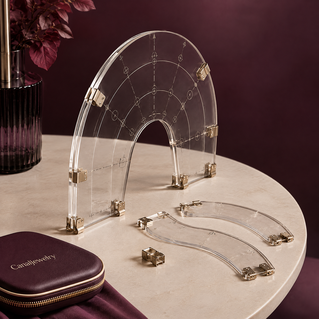 Canaljewelry™ Arc Frame Ball Spot Template