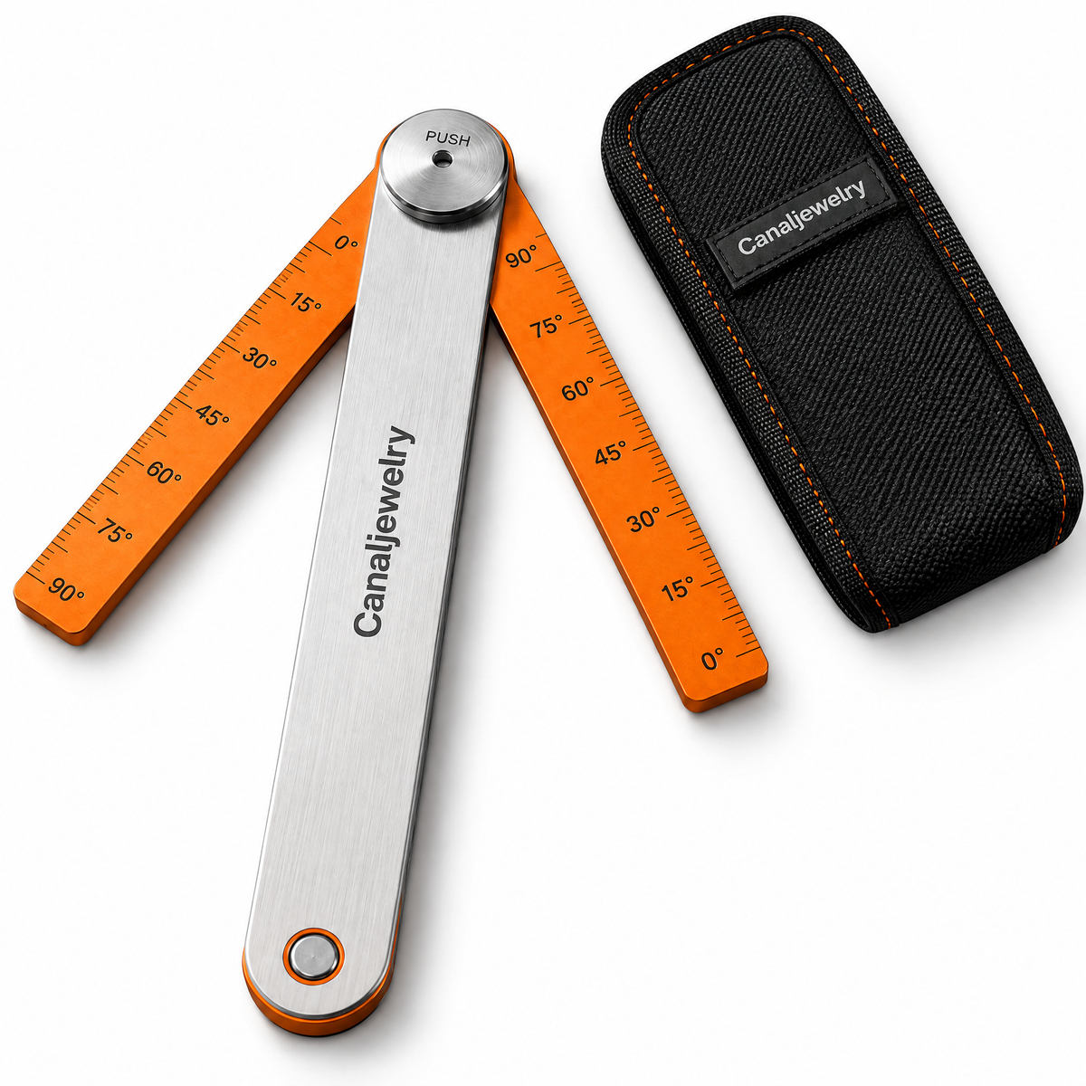 Canaljewelry™ Flux Beam Folding Shot Angle Ruler