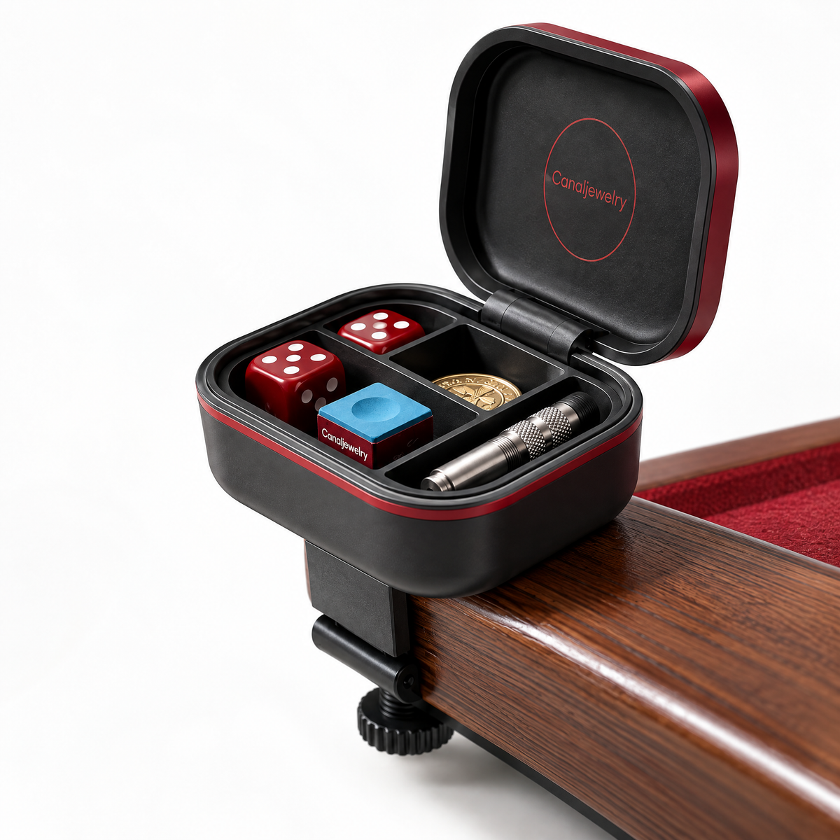 Canaljewelry™ Halo Dice Rail Caddy